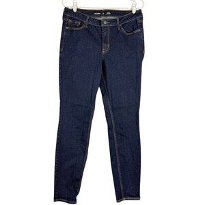 Old Navy Women's Rockstar Super Skinny Stretch Mid-Rise Blue Jeans Size 10 Long